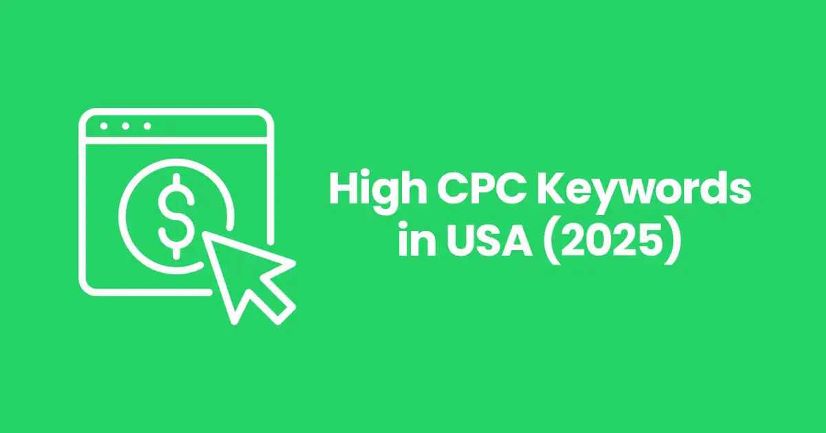 High CPC Keywords in USA